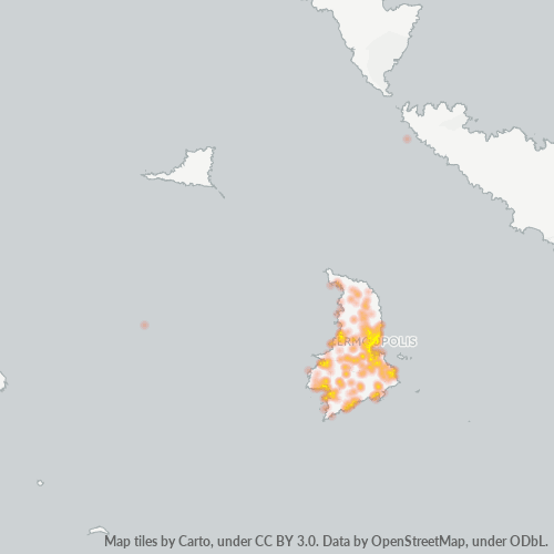 841 00 Χάρτης θερμότητας πυκνότητας επιχείρησης