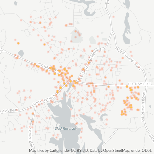 02828 Business Density Heatmap