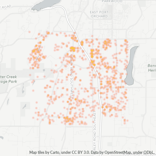 98367 Business Density Heatmap