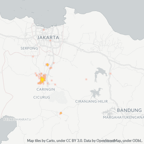 16132 Peta Panas Densitas Bisnis