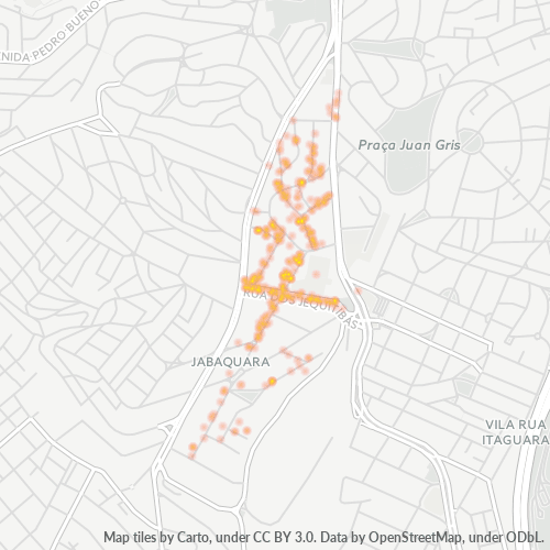 04321-000 Heatmap de Densidade da Empresa