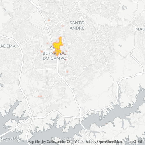 09726-000 Heatmap de Densidade da Empresa