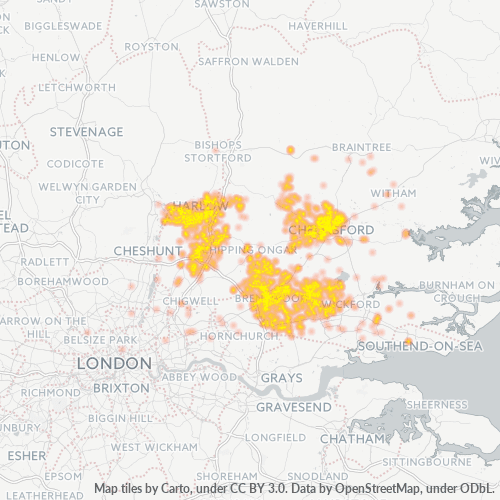 CM1 Business Density Heatmap