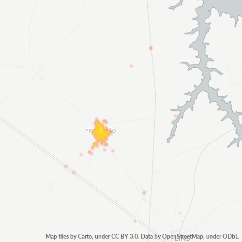 16370-000 Heatmap de Densidade da Empresa