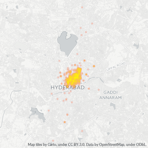 500095 Business Density Heatmap