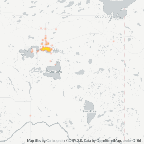 T9N Business Density Heatmap