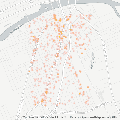 14904 Business Density Heatmap