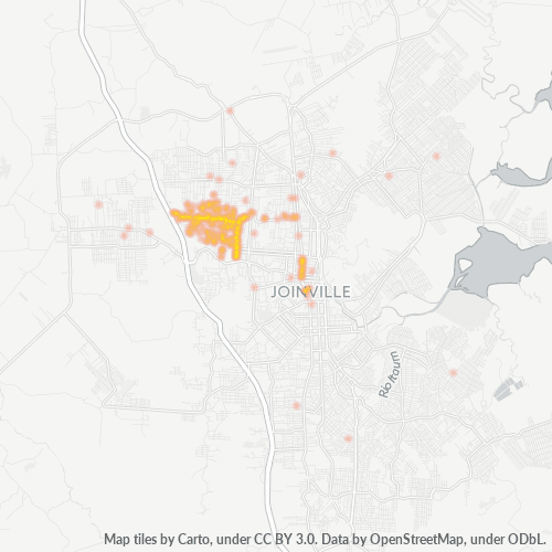 89217-000 Heatmap de Densidade da Empresa