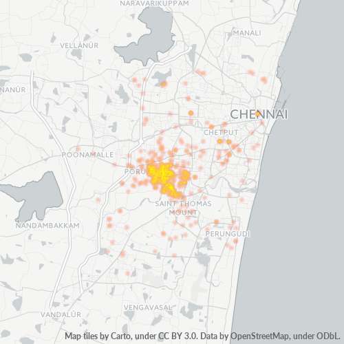 600089 Business Density Heatmap