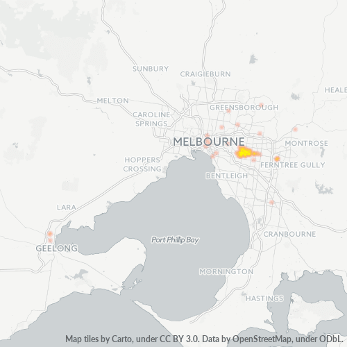 3125 Business Density Heatmap