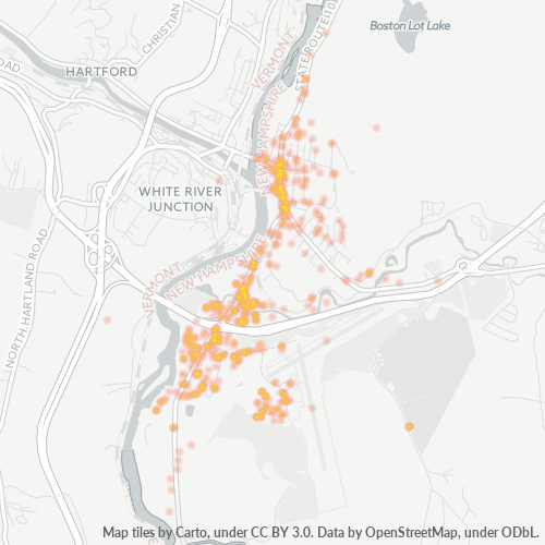 03784 Business Density Heatmap