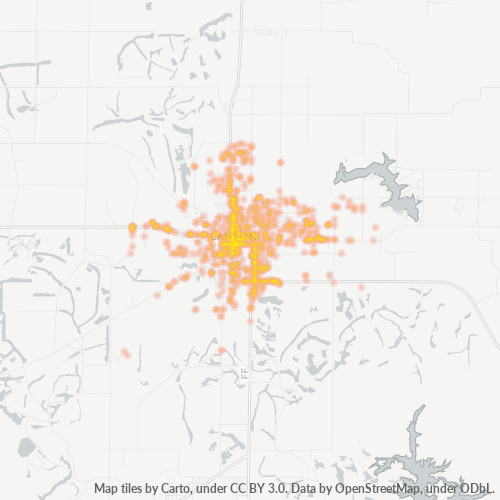 61520 Business Density Heatmap