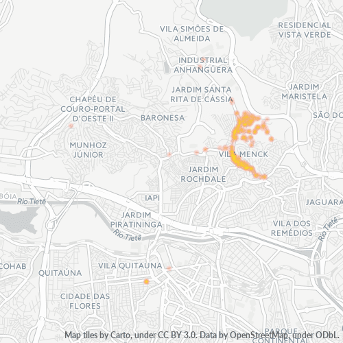 06273-000 Heatmap de Densidade da Empresa
