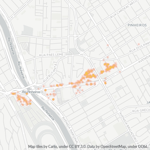 05423-000 Heatmap de Densidade da Empresa