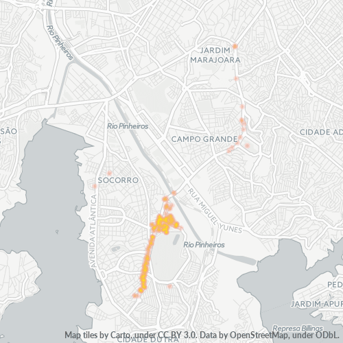 04777-000 Mapa de calor de densidad empresarial
