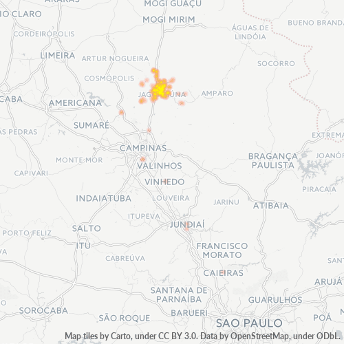 13820-000 Mapa de calor de densidad empresarial