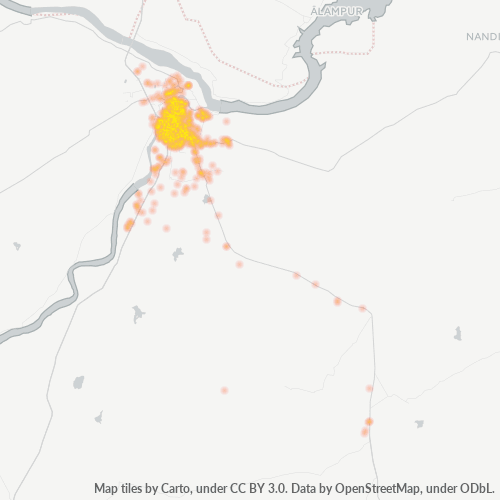 518002 Business Density Heatmap