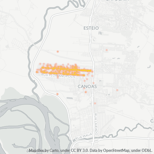 92330-000 Heatmap de Densidade da Empresa