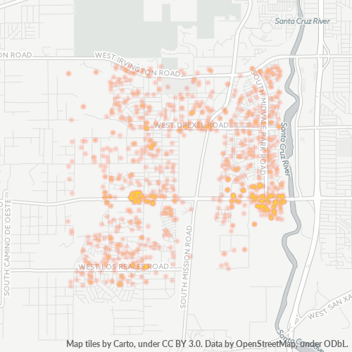 85746 Business Density Heatmap