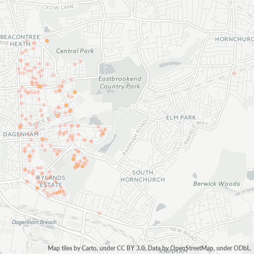 RM10 Business Density Heatmap
