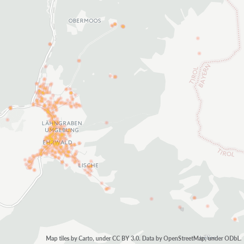 Heatmap für postleitzahl 6632