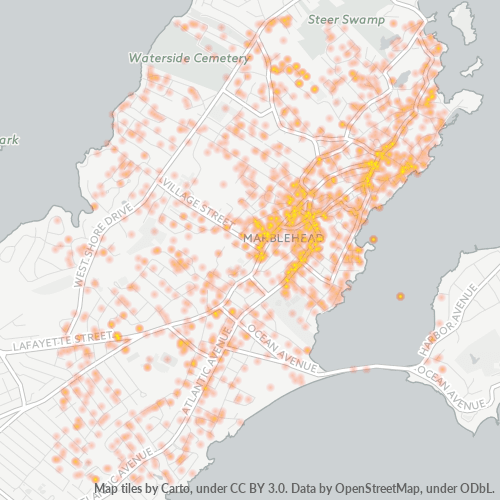 01945 Business Density Heatmap