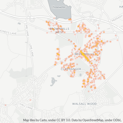 WS8 Business Density Heatmap