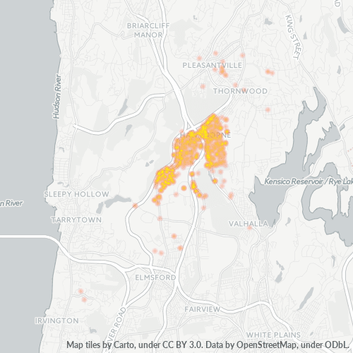 10532 Business Density Heatmap