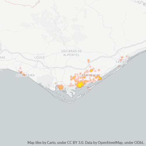8700 Heatmap de Densidade da Empresa