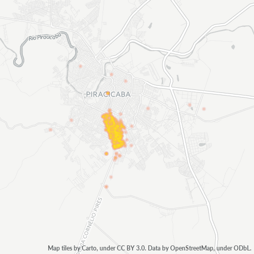 13424-000 Heatmap de Densidade da Empresa