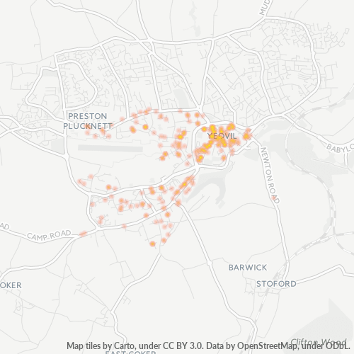 BA20 Business Density Heatmap