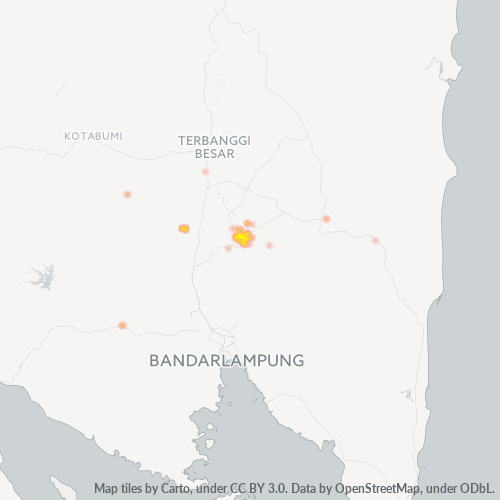 34124 Peta Panas Densitas Bisnis