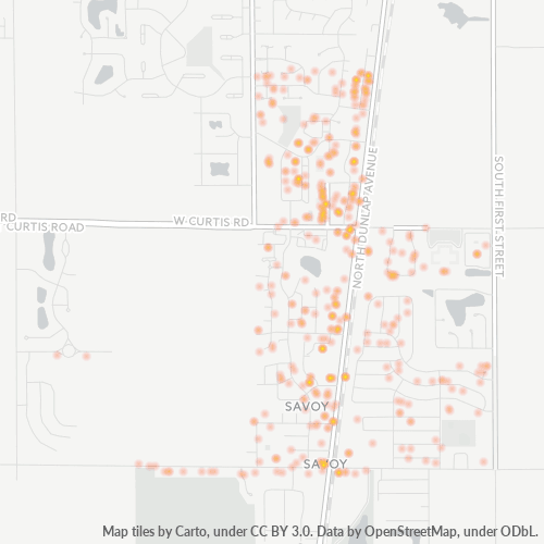 61874 Business Density Heatmap