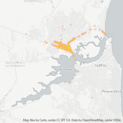 59104-000 Heatmap de Densidade da Empresa