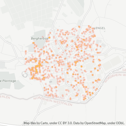 7041 Heatmap Bedrijfsdichtheid