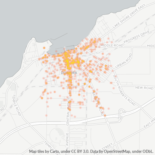 14048 Business Density Heatmap