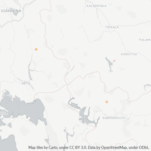 173 43 Χάρτης θερμότητας πυκνότητας επιχείρησης