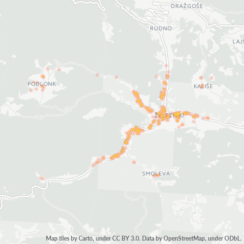 4228 Zemljevid gostote poslovanja