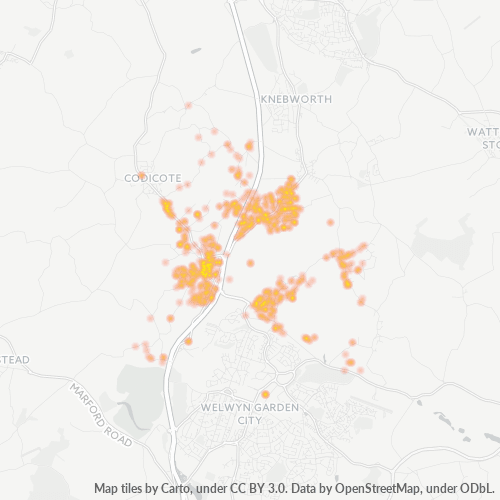 AL6 Business Density Heatmap