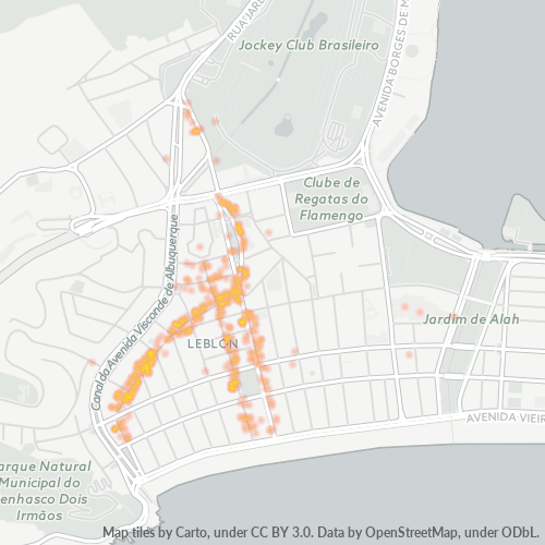 22431-000 Heatmap de Densidade da Empresa