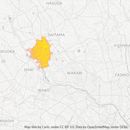 338 事業密度ヒートマップ