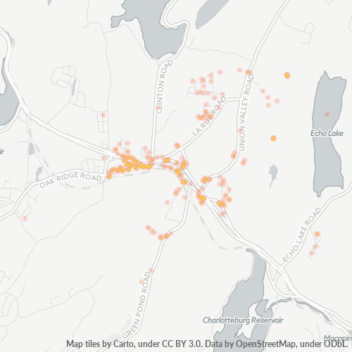 07435 Business Density Heatmap