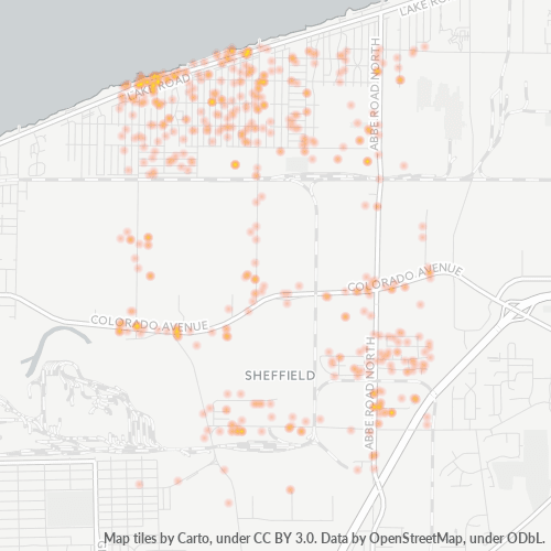 44054 Business Density Heatmap