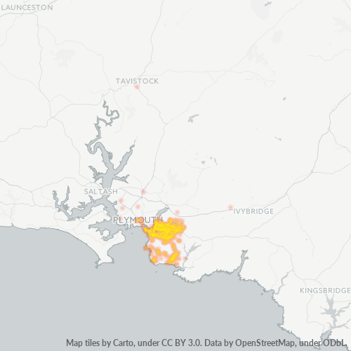 PL9 Business Density Heatmap