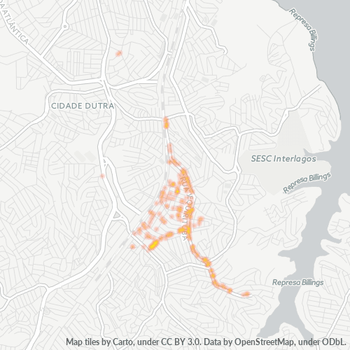 04822-000 Heatmap de Densidade da Empresa
