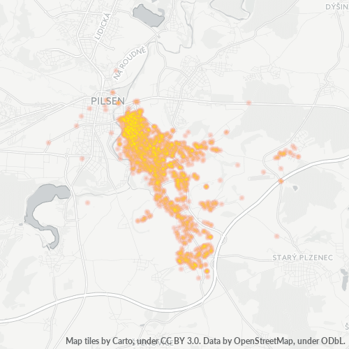 326 00 Mapa hustoty obchodu