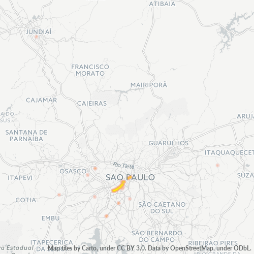 01407-000 Heatmap de Densidade da Empresa