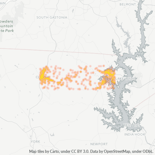 29710 Business Density Heatmap