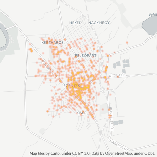 6600 Vállalati sűrűségi térkép