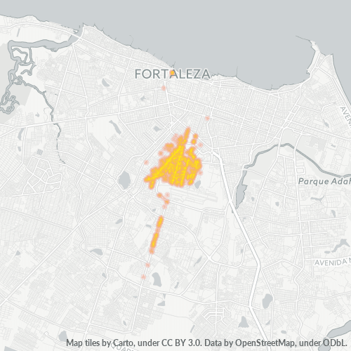60410-000 Heatmap de Densidade da Empresa